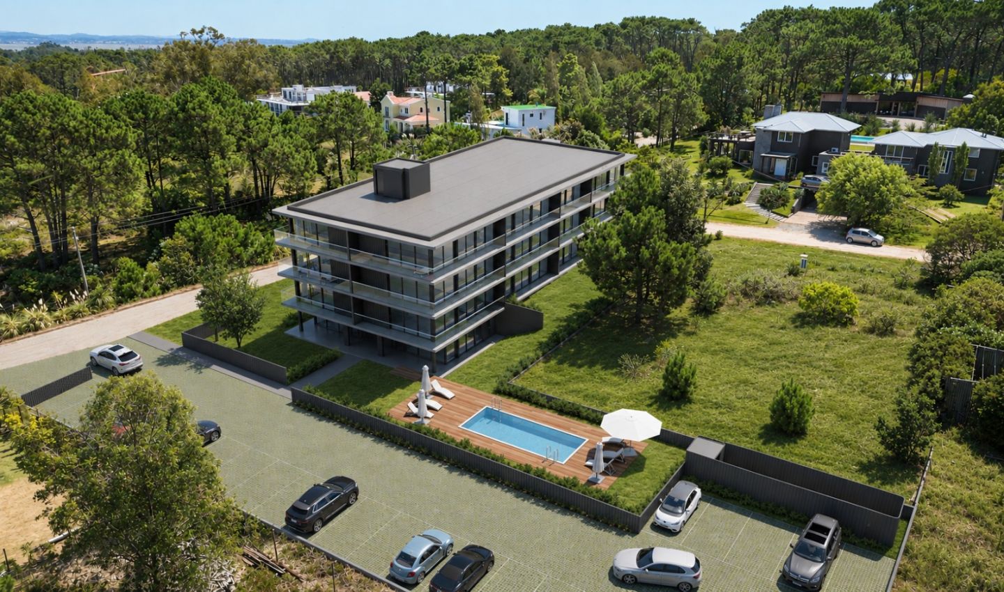 Apartamento en venta La Barra 1 ambientes