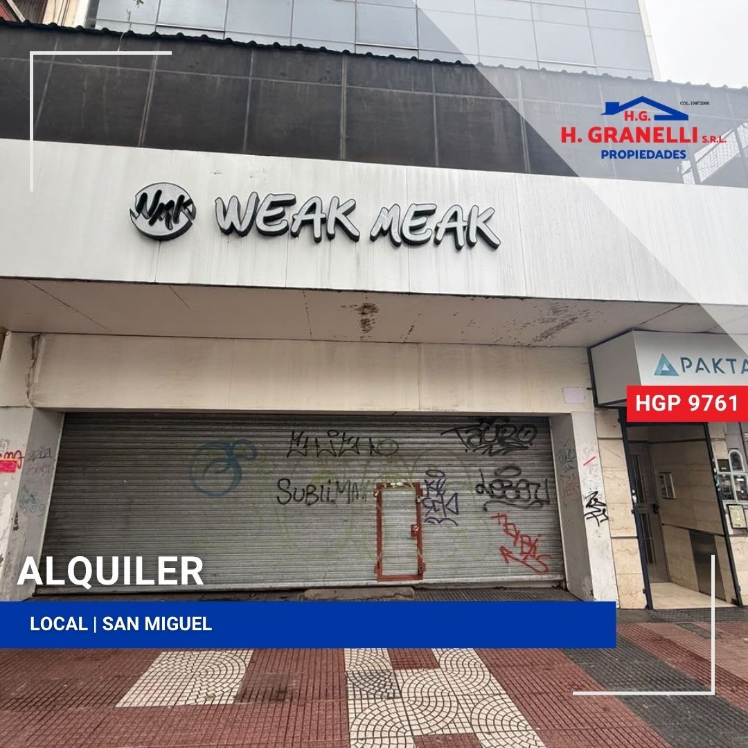 Local Comercial en Av. Pres. Juan D 1200