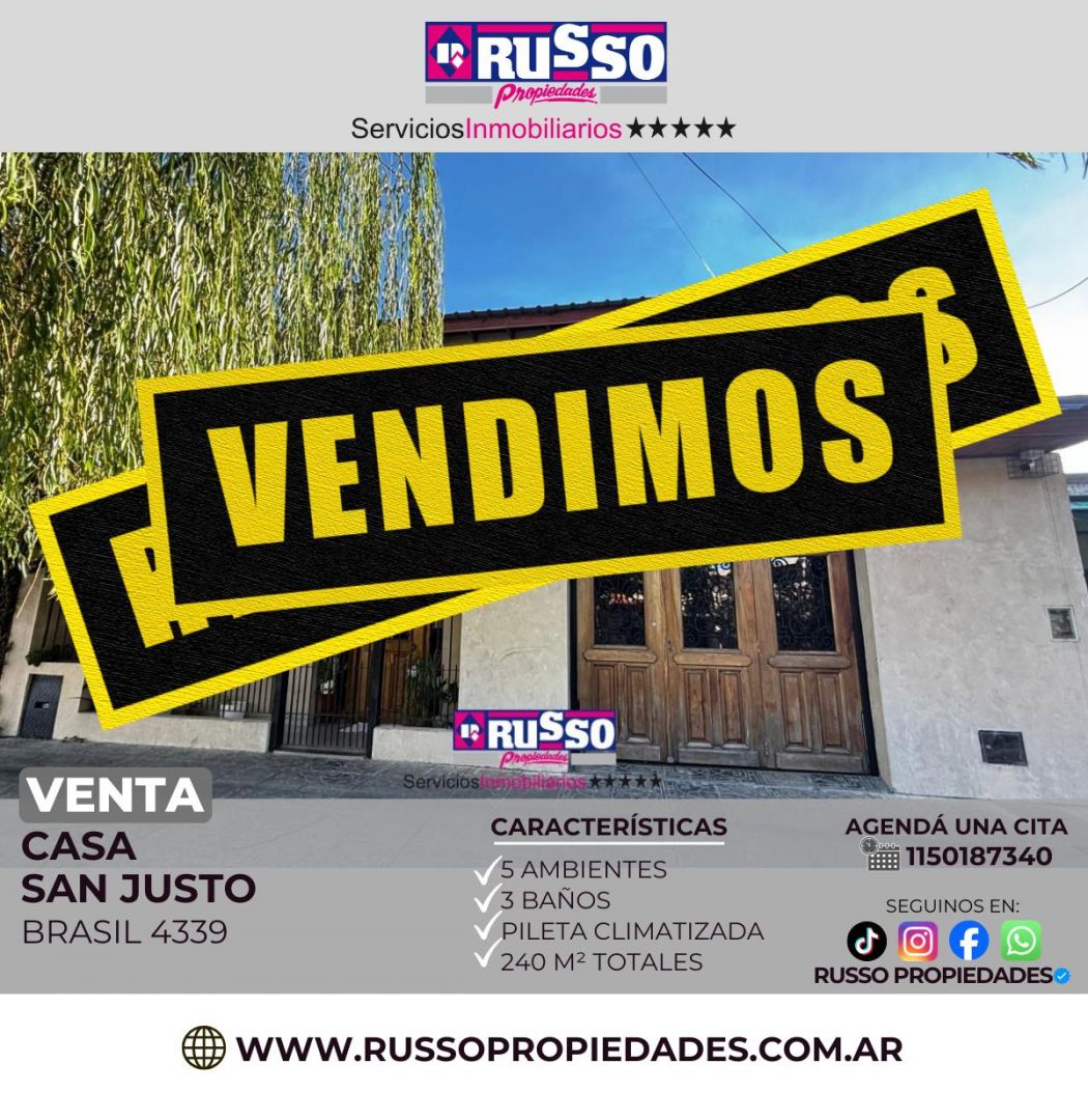 Casa en BRASIL 4300