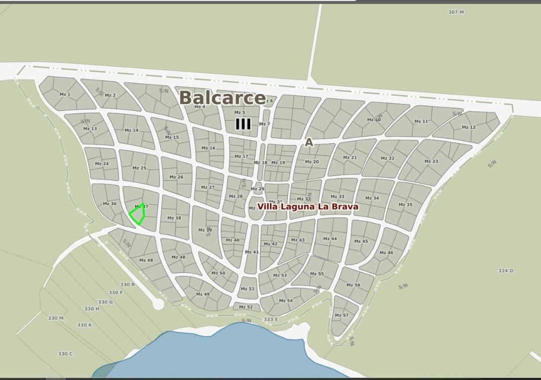Lote en venta Villa Laguna La Brava