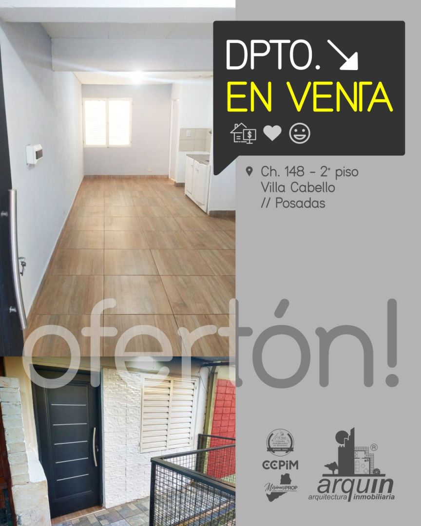 Departamento en Av. Blas Parera 1500