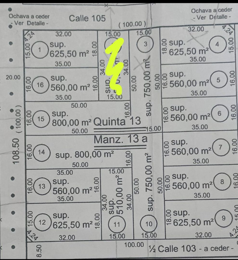 Lote en venta 15x34 mts, ideal inversión — Balcarce