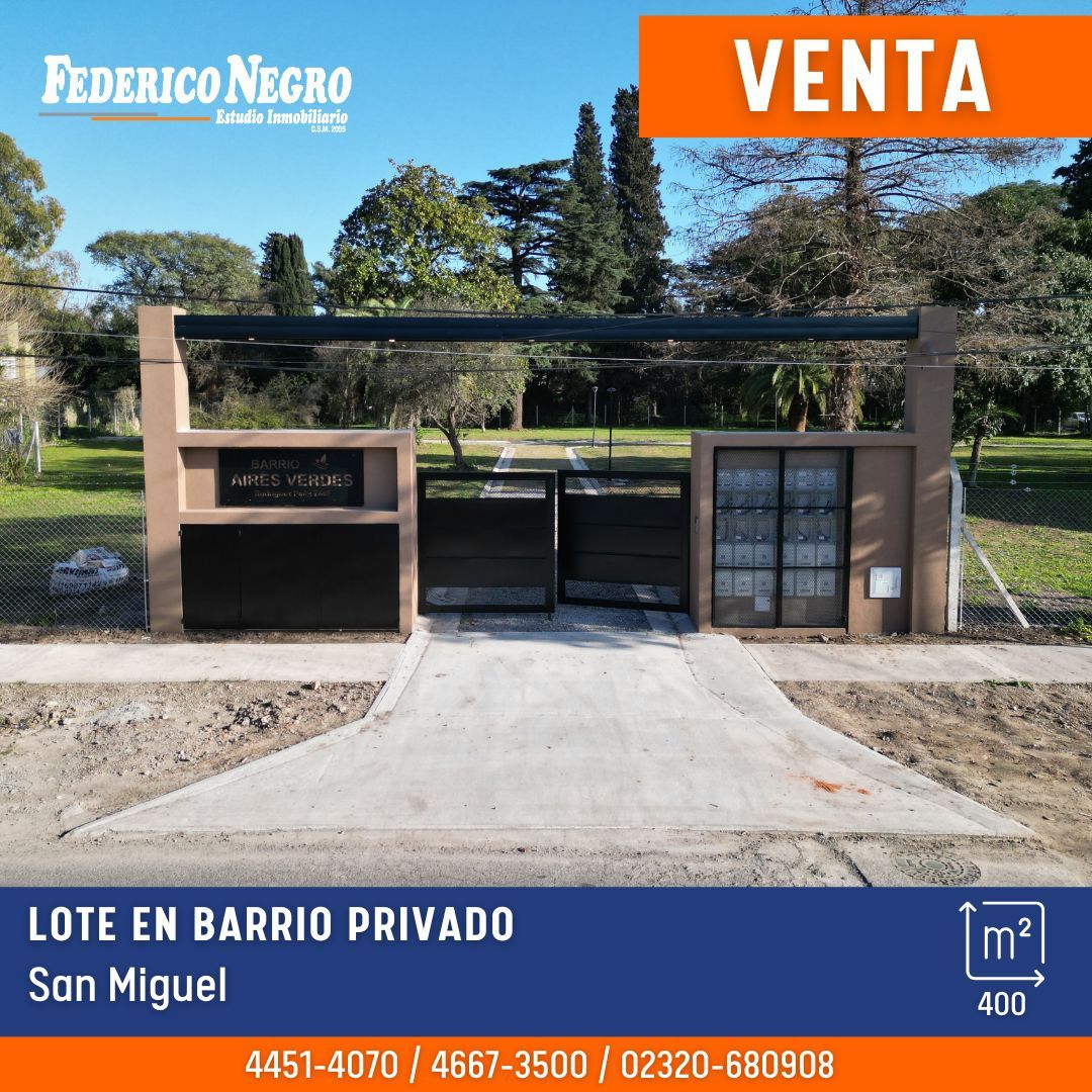 Lote en Rodriguez Peña 2400