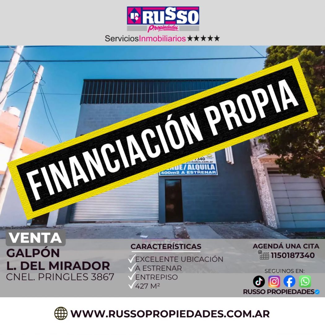 Galpon en PRINGLES, CNEL. 3800