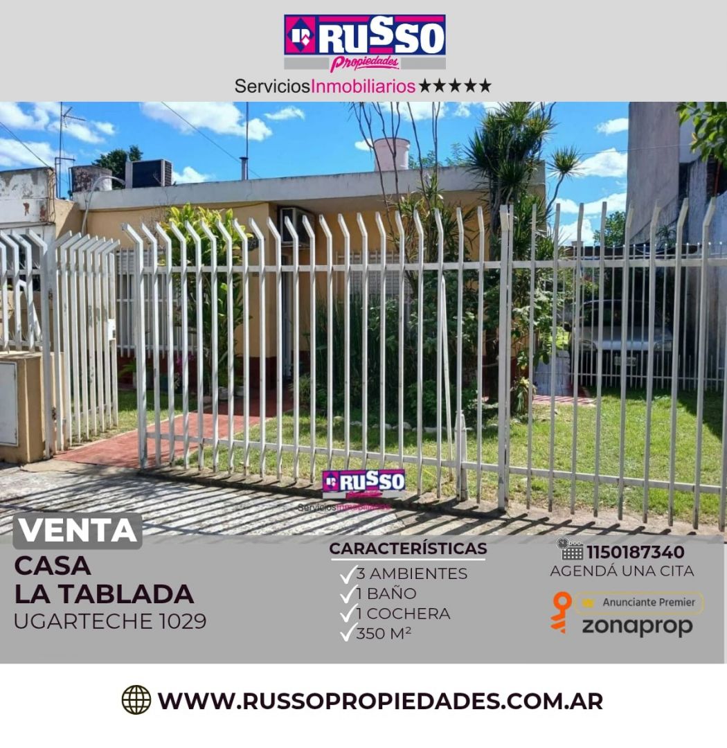Casa en UGARTECHE 1000