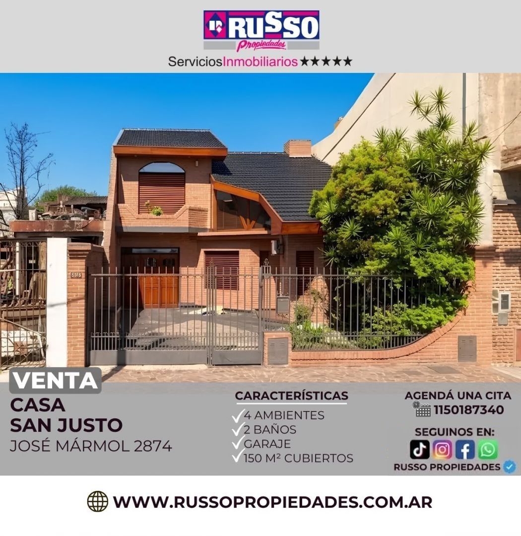Casa en MARMOL 2800