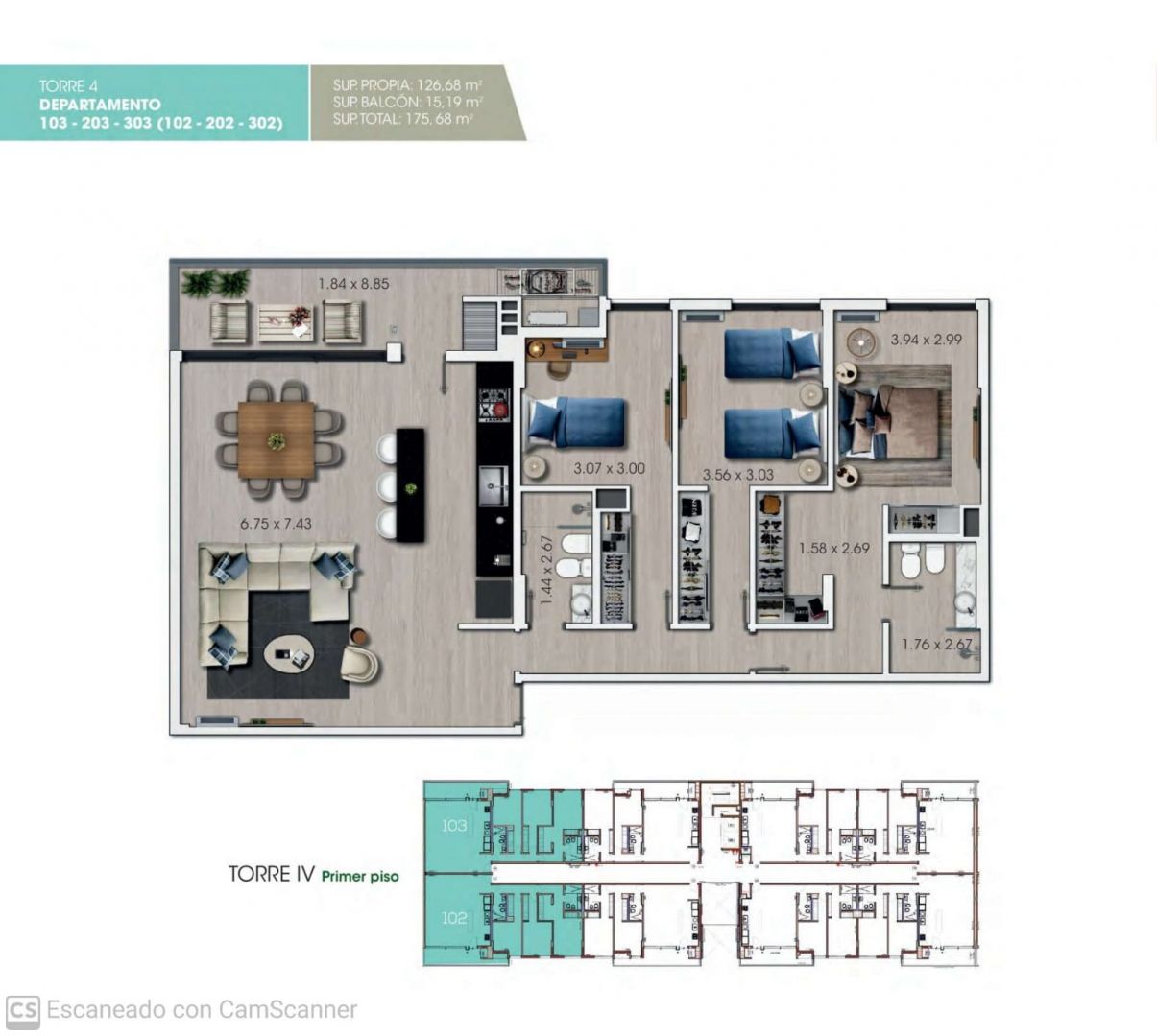 Departamento en Venta en Cordoba, Cordoba
