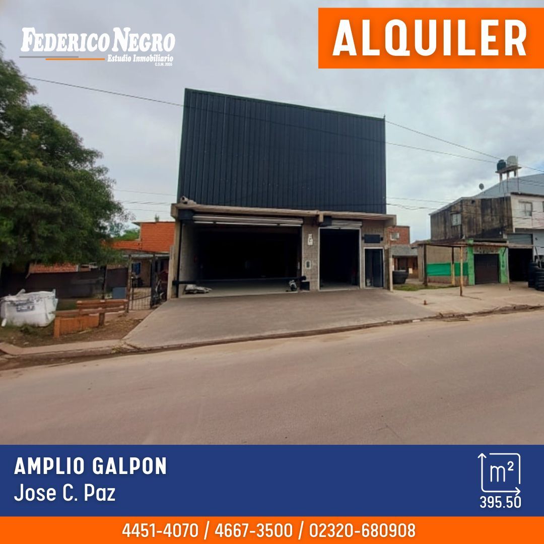 ALQUILER DE GALPON EN José C Paz - 1