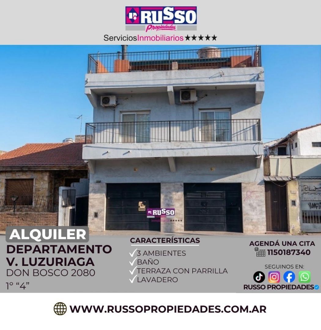 Departamento en DON BOSCO, AV. 2000