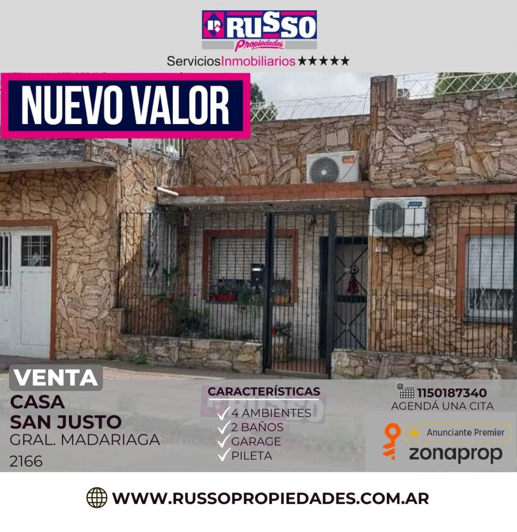Casa en MADARIAGA, GENER 2100