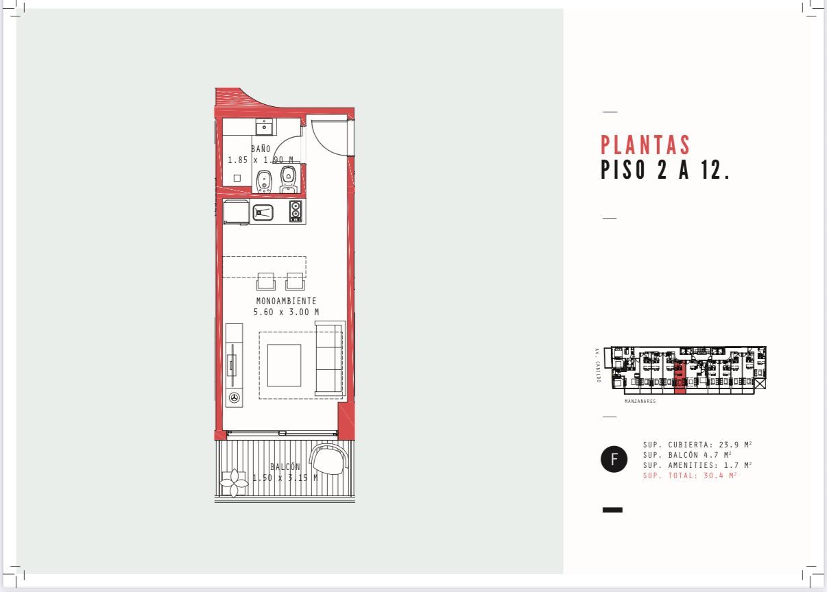 VENTA DE DEPARTAMENTO EN Capital Federal - Nuñez - 21