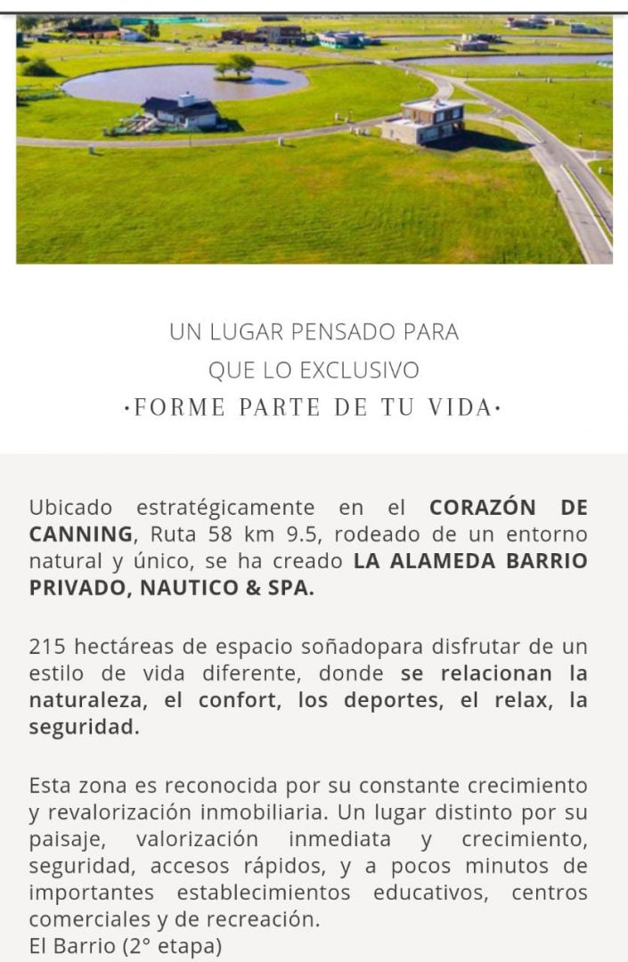 VENTA DE LOTE EN Ezeiza - La Alameda - 10