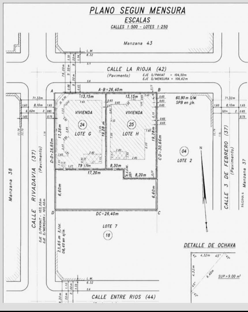 Plano 1 — En venta o alquiler esquina con multiples posibilidades en Posadas Misiones