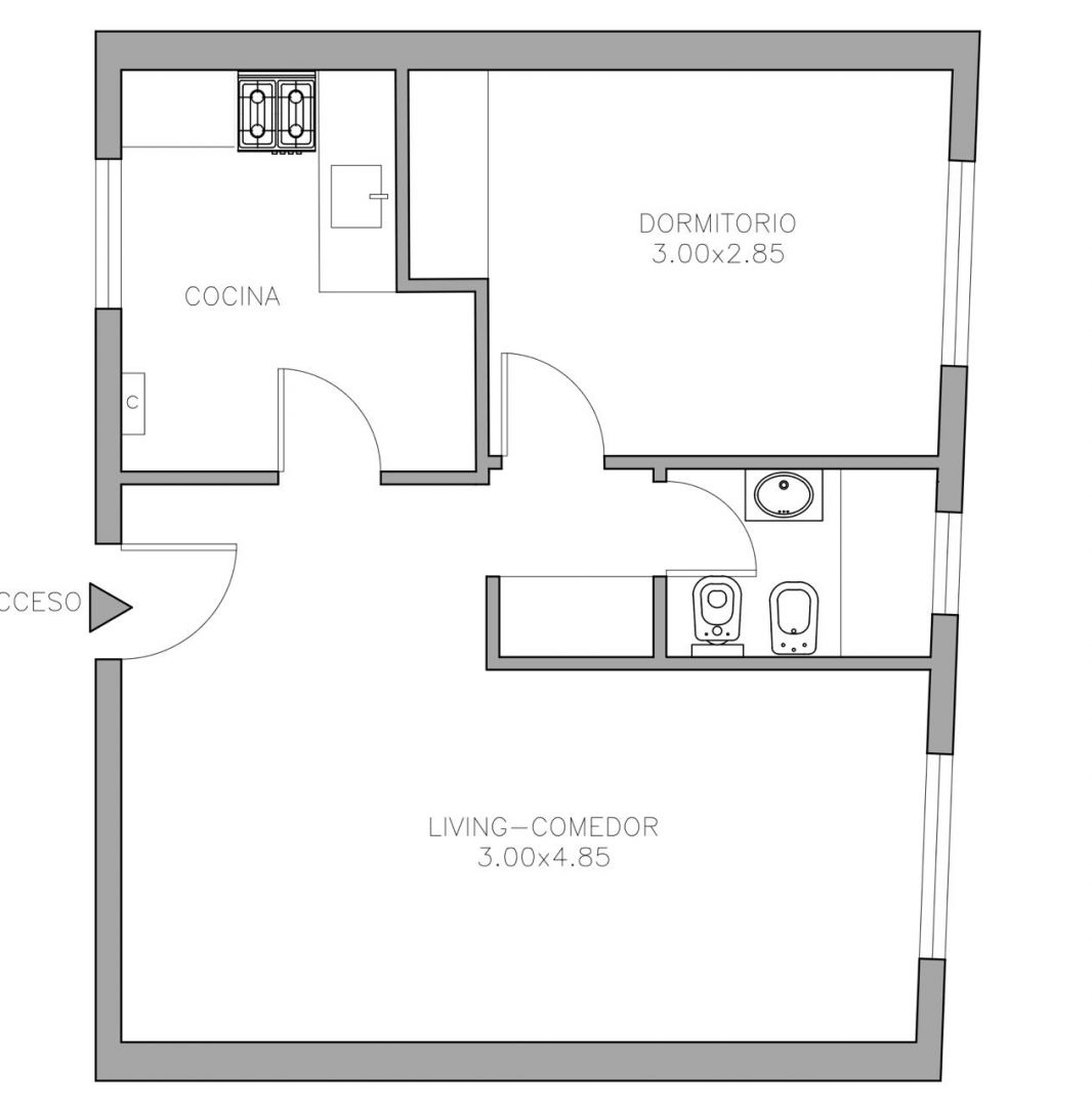 VENTA DE DEPARTAMENTO EN Capital Federal - Congreso - 24