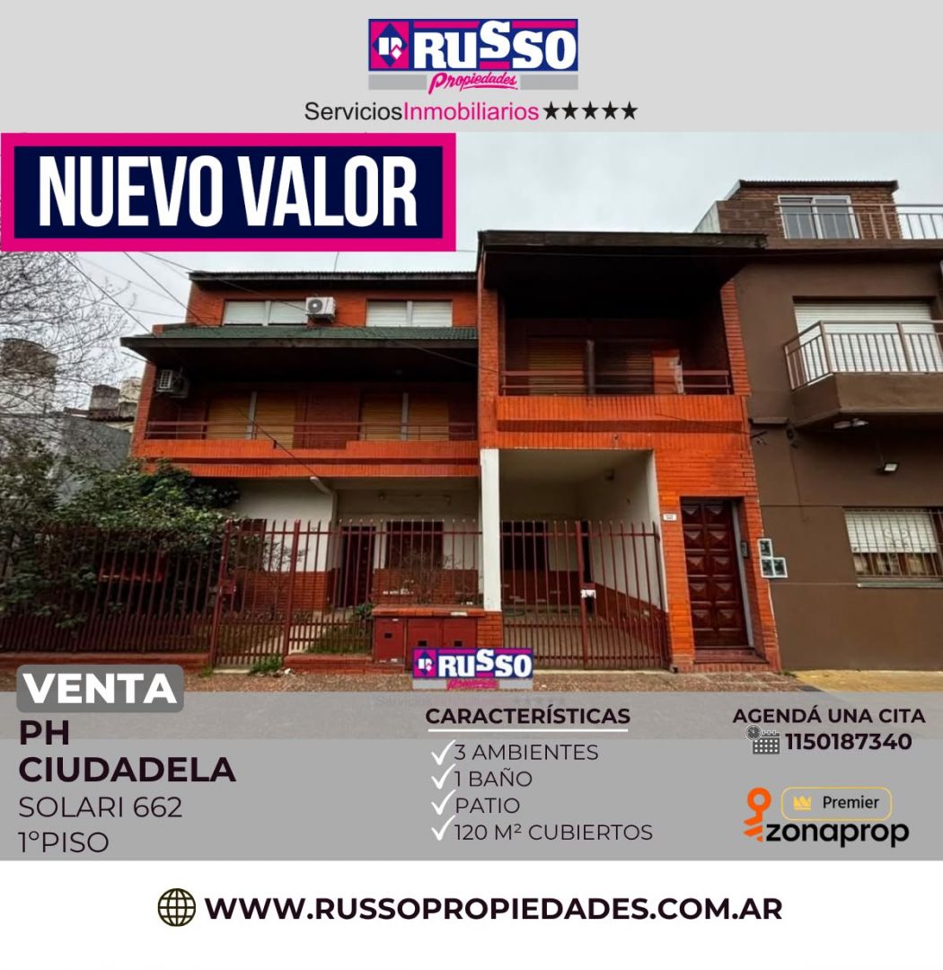 Departamento en SOLARI 600