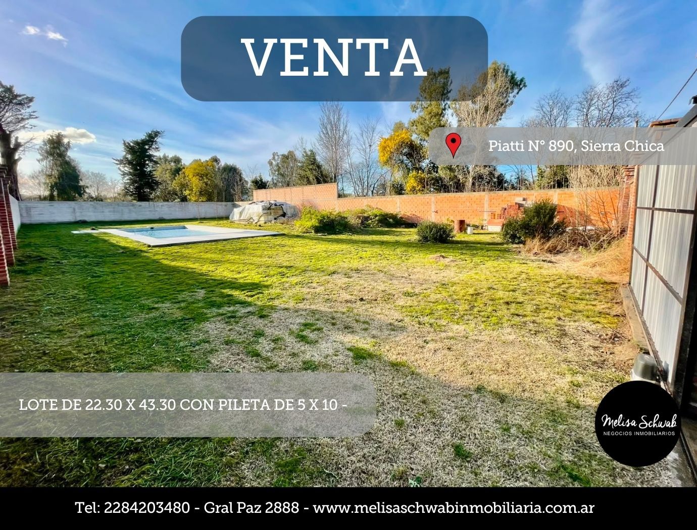 Lote en Piatti 800