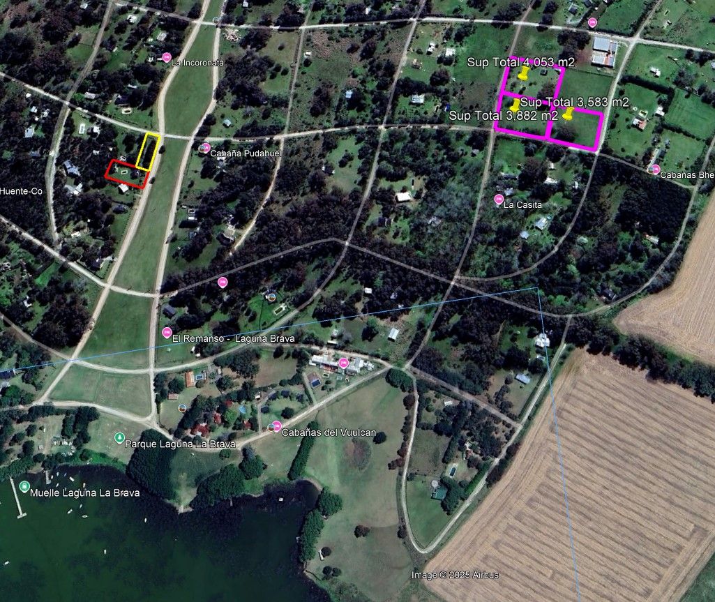 Lote en venta 3883m² en Villa Laguna La Brava