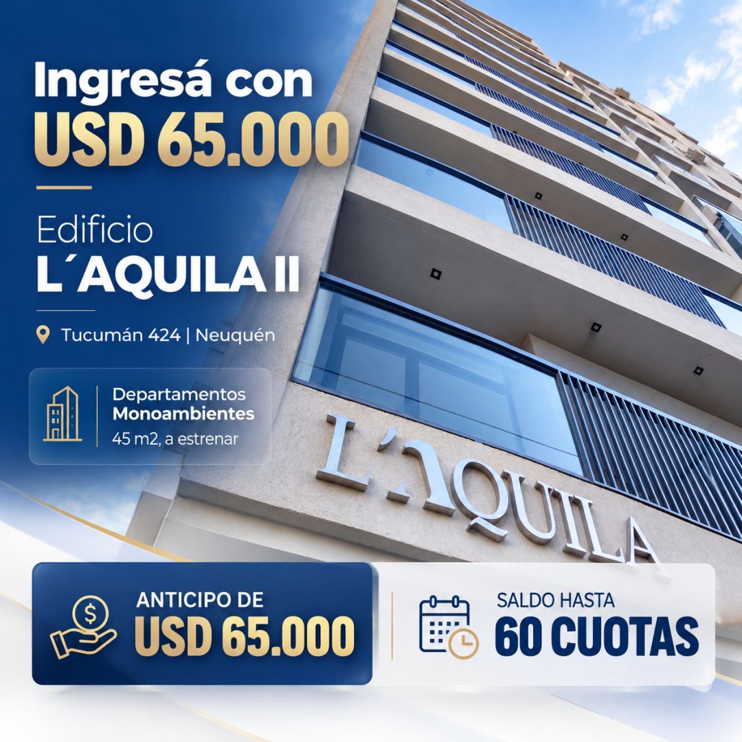 Departamento en venta área Centro Este 1 ambientes