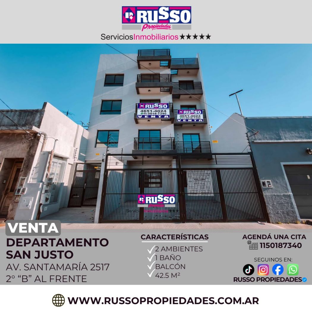 Departamento en SANTAMARIA, MARI 2500