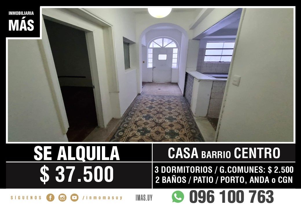 Casa EN ALQUILER