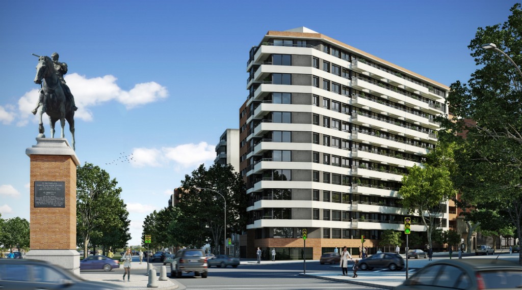 Gala Parque - Edificio en La Blanqueada 3 dormitorios
