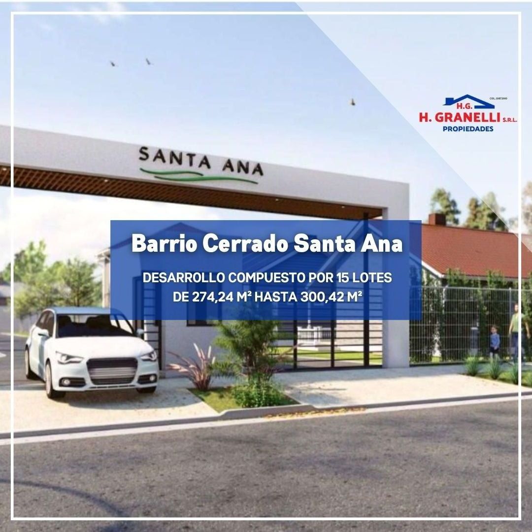 Villa Santa Ana - Barrio cerrado en Muñiz 