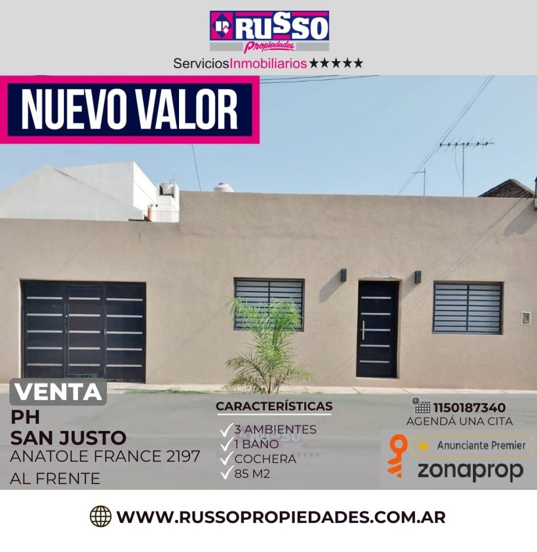 Departamento en ANATOLE FRANCE 2100