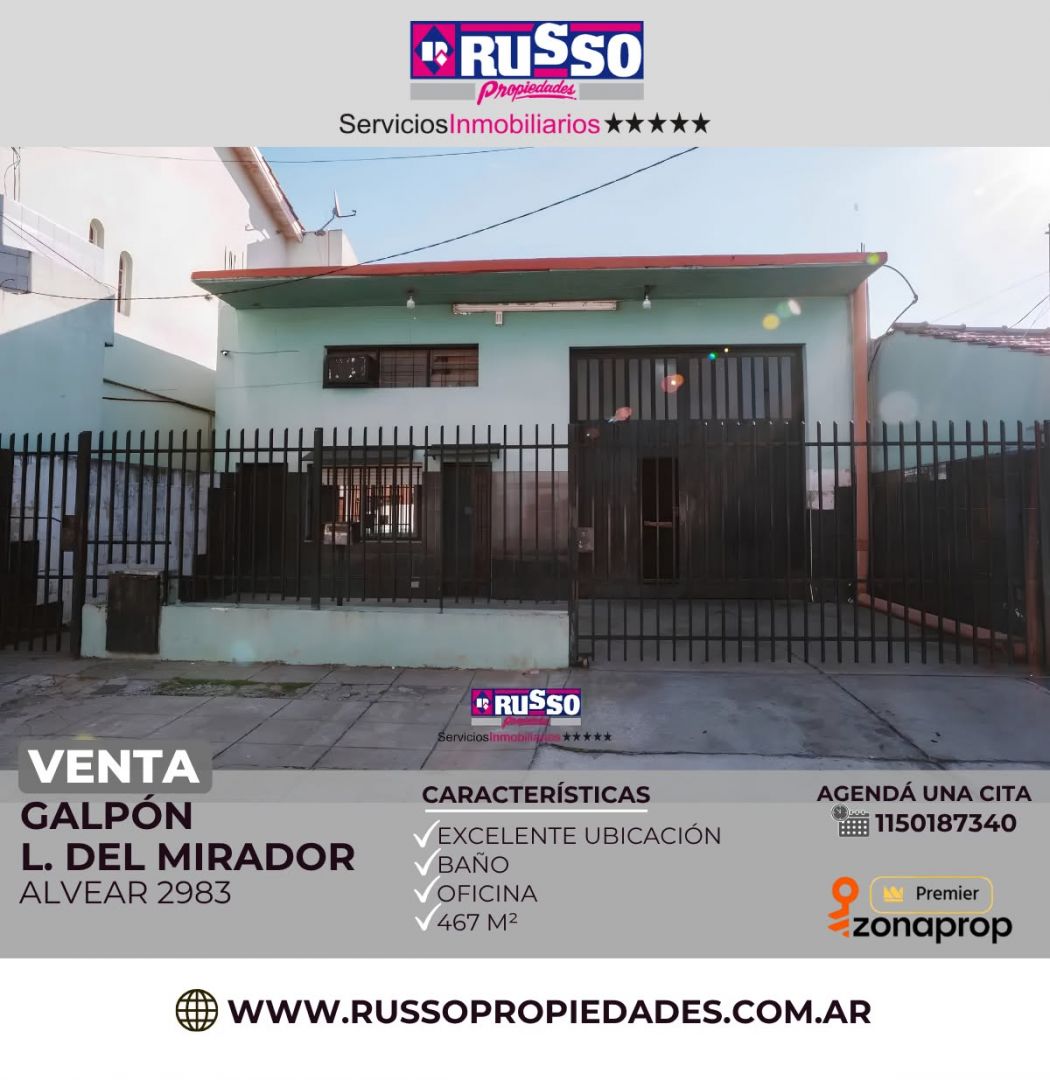 Galpon en ALVEAR 2900