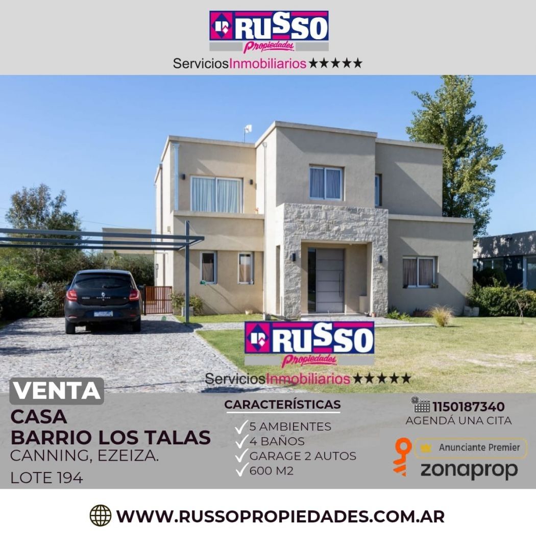Casa en Barrio Los Talas 