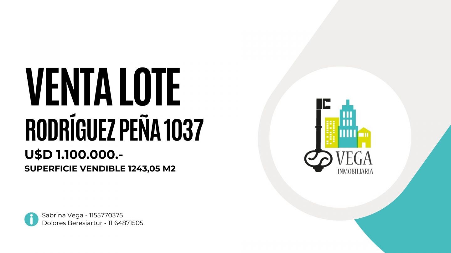 Lote en Venta en Recoleta, Capital Federal