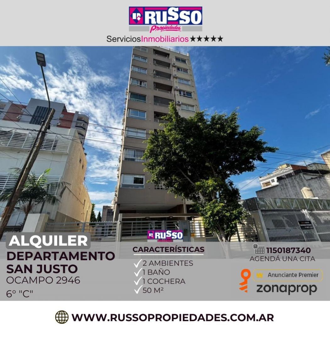 Departamento en OCAMPO 2900