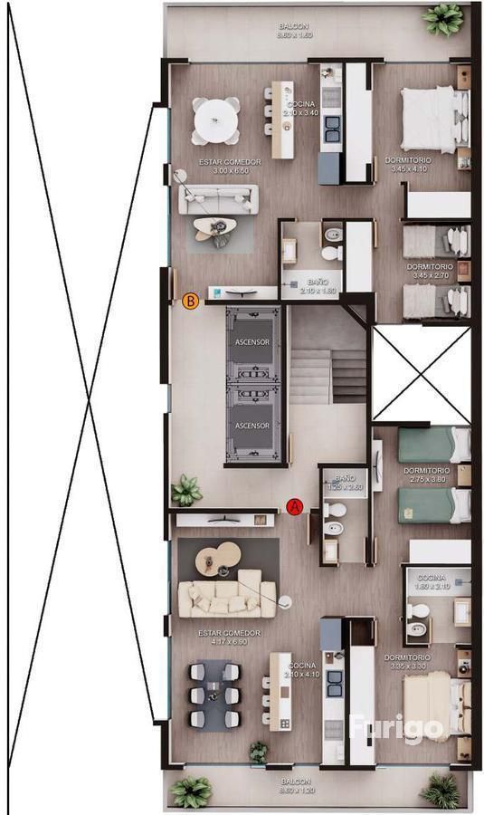 Departamento en Venta en Rosario, Santa Fe