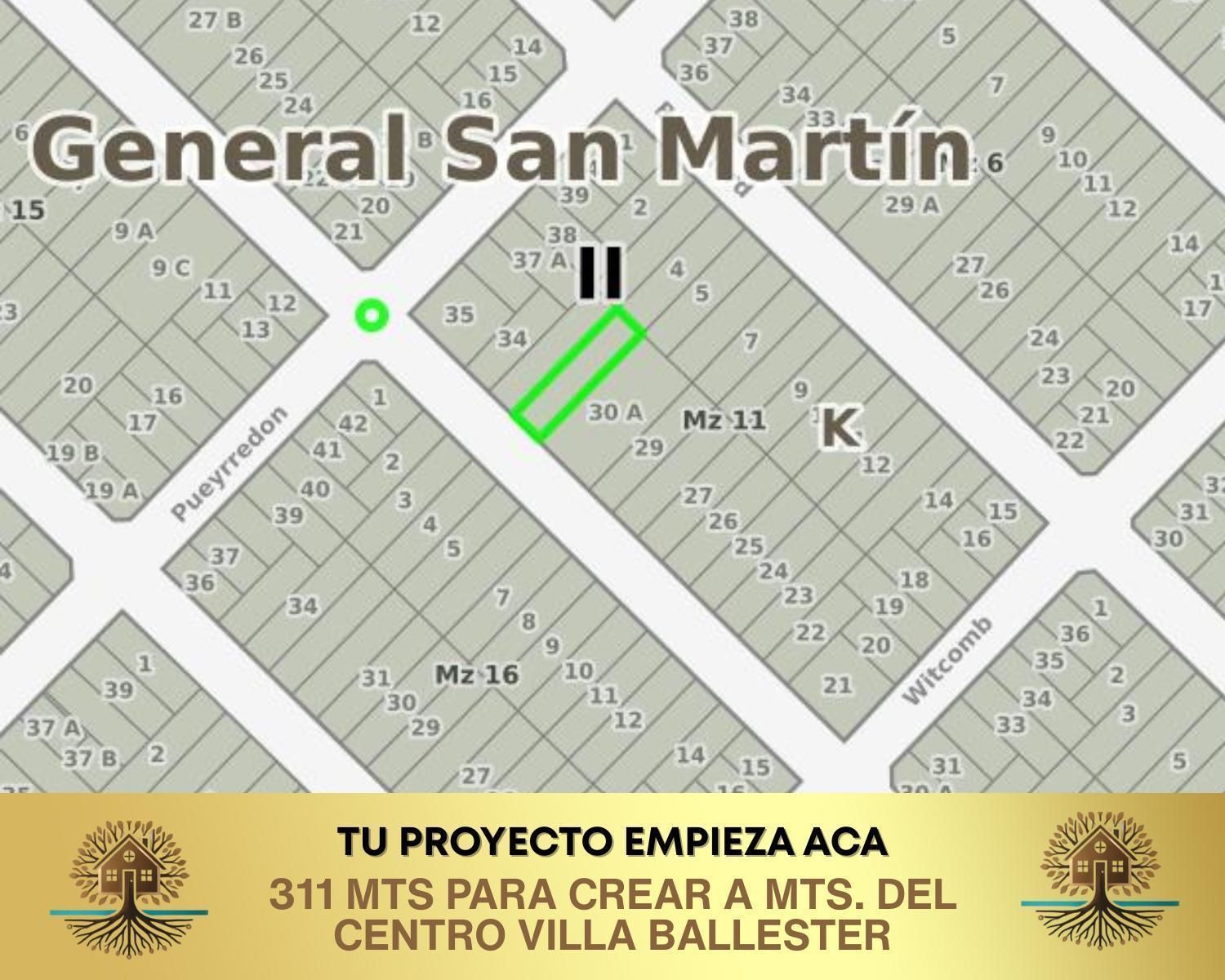 Lote en Venta en General San Martin, G.B.A. Zona Norte