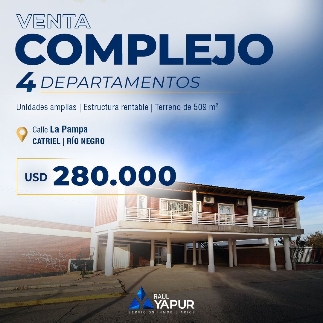 Departamento en venta Centro 5 ambientes