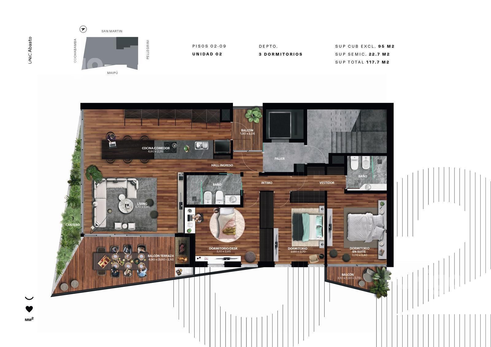 Departamento en Venta en Rosario, Santa Fe