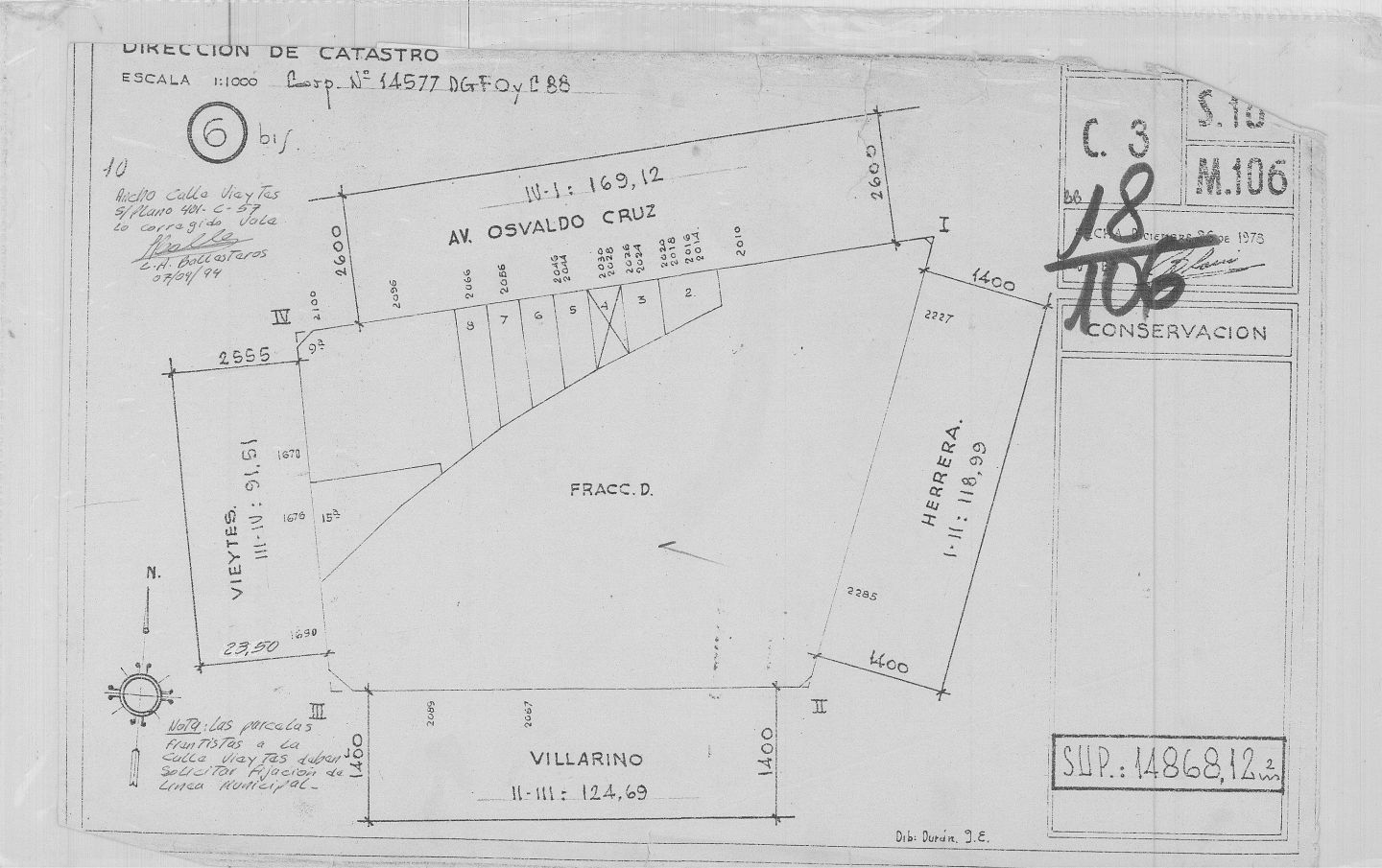 Lote en Venta en Barracas, Capital Federal